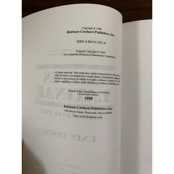 Artes Latinae Level 2, Unit Test Booklet Latin Educational LS14 - Picture 3 of 4